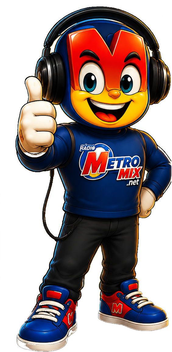 Mascote da Rádio Metro Mix